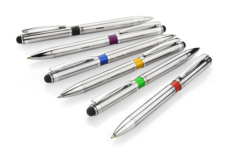 Długopisy reklamowe touch pen z grawerem logo Długopisy reklamowe touch pen z grawerem logo