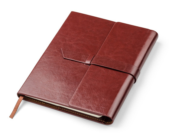 Notes reklamowy elegance brązowy Notes reklamowy elegance brązowy