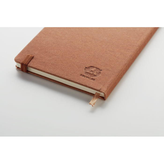 Notes z recyklingu z tłoczeniem logo Notes z recyklingu z tłoczeniem logo