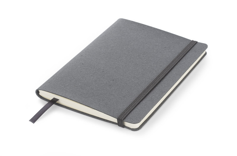 Notes reklamowy z recyklingu grafit Notes reklamowy z recyklingu grafit