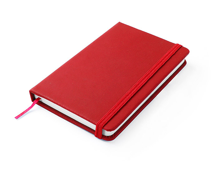 Notes reklamowy A6 z gumką Notes reklamowy A6 z gumką