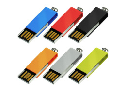 Pendrive mini reklamowy z nadrukiem logo