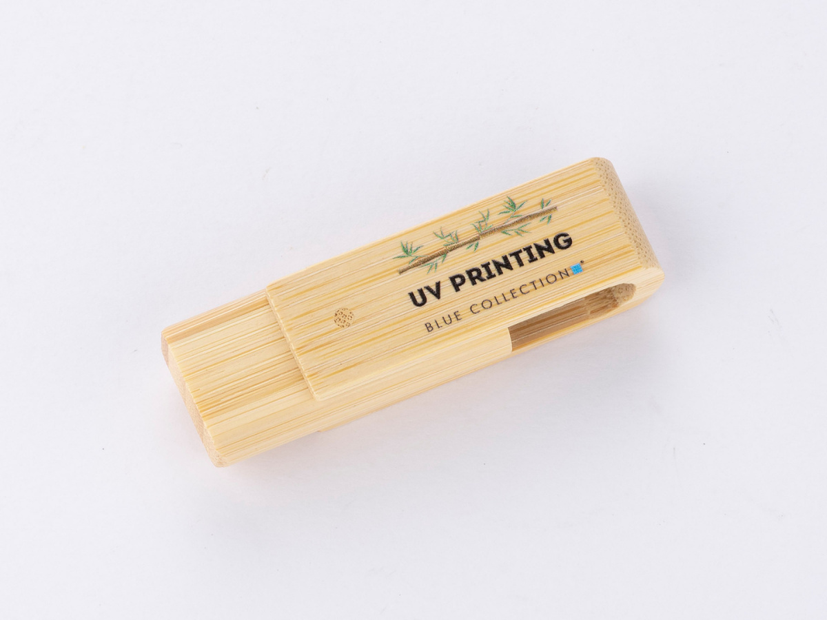 Pendrive USB bambusowa z nadrukiem Pendrive USB bambusowa z nadrukiem