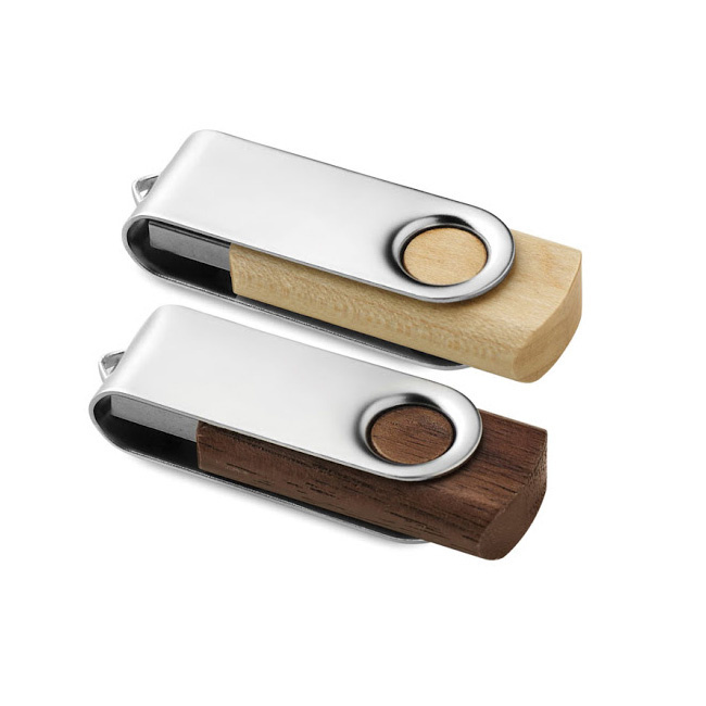 Pendrive drewniany twister reklamowy Pendrive drewniany twister reklamowy