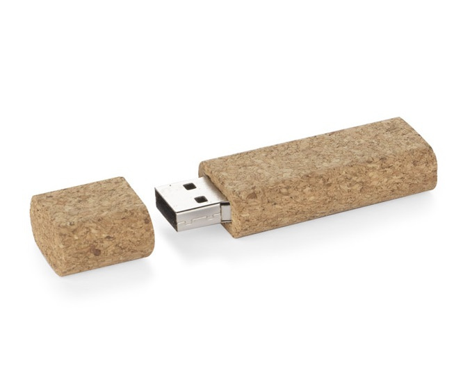 Pendrive z korka Cork reklamowy Pendrive z korka Cork reklamowy