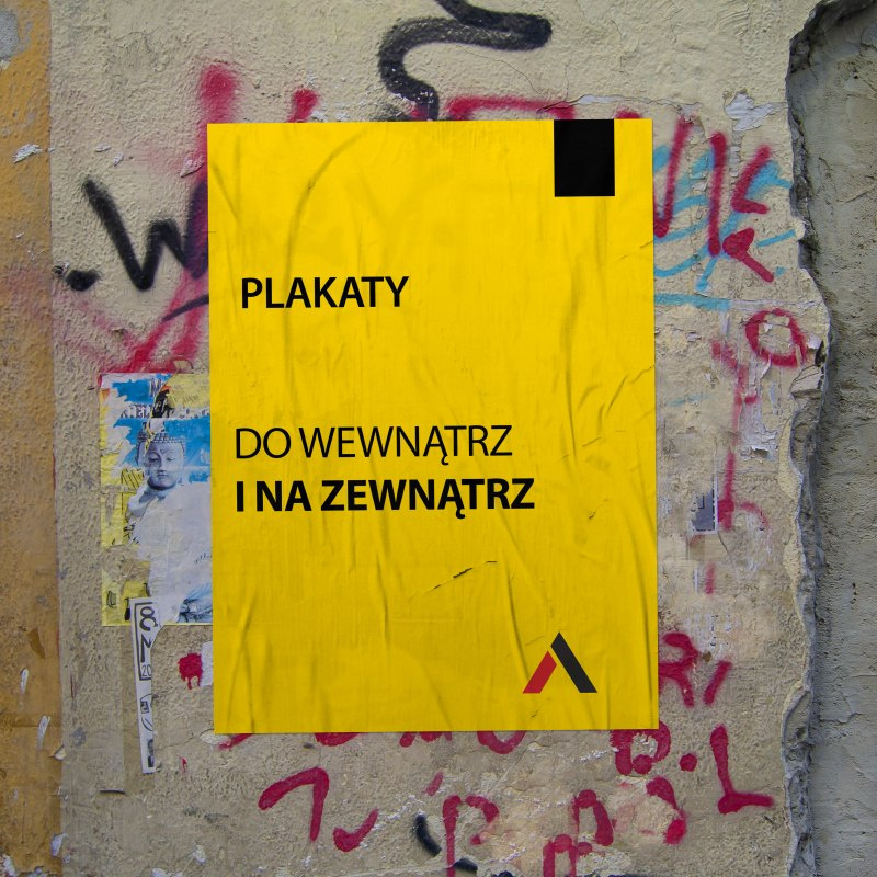 Plakaty reklamowe druk Plakaty reklamowe druk