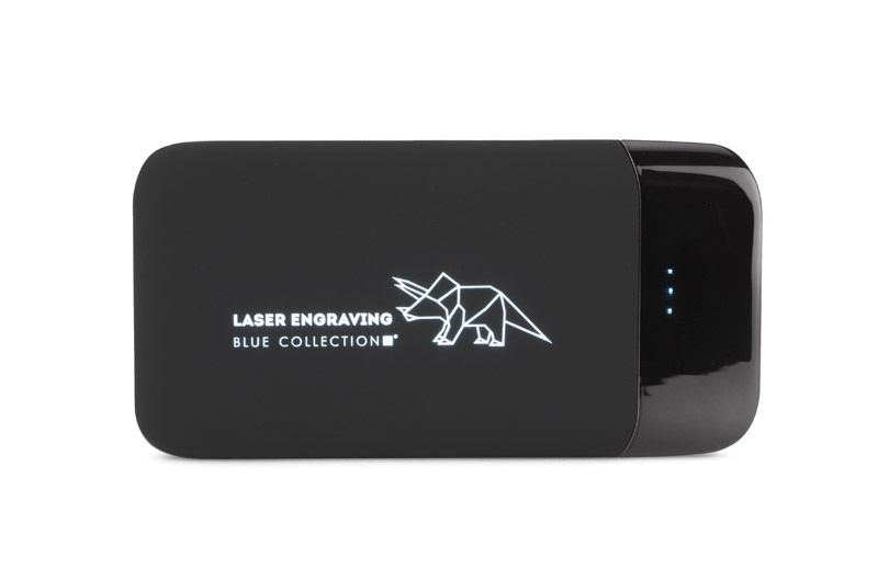 Power bank ze świecącym logo Power bank ze świecącym logo