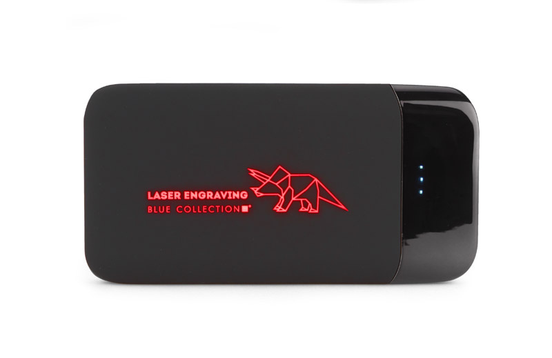 Powerbank z podświetlonym logo firmy Powerbank z podświetlonym logo firmy