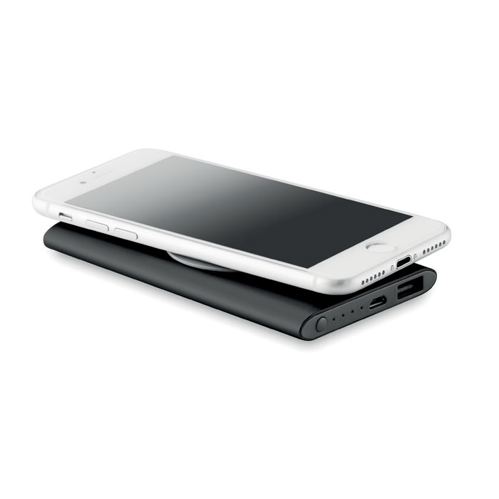 Powerbank indukcyjny z logo firmy Powerbank indukcyjny z logo firmy
