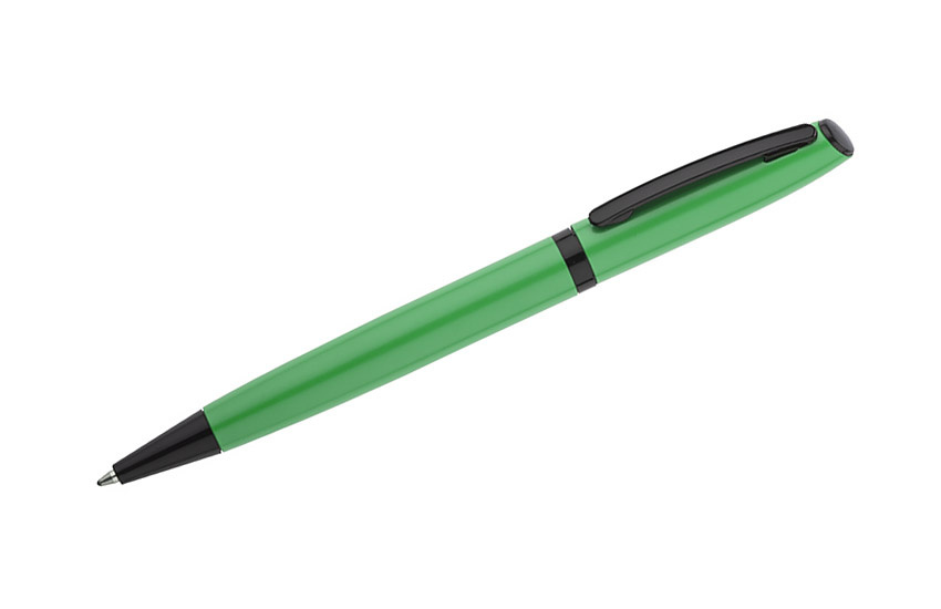 Długopis reklamowy w etui zielony Długopis reklamowy w etui zielony