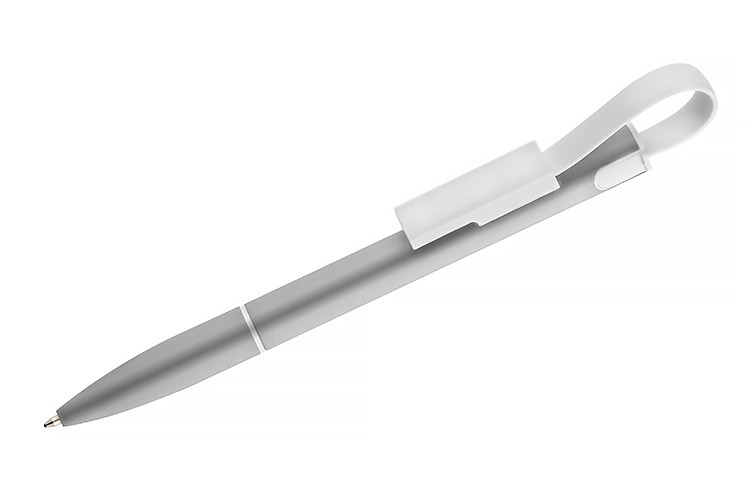 Długopis reklamowy z kablem USB szary Długopis reklamowy z kablem USB szary