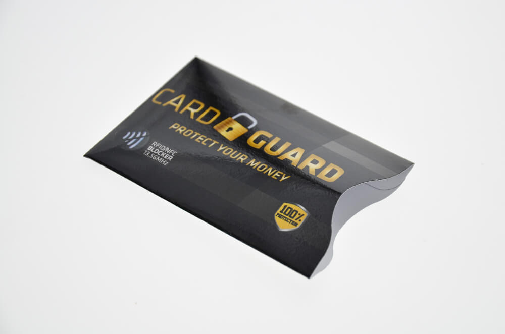 Etui RFID z pełnym nadrukiem do kart płatniczych Etui RFID z pełnym nadrukiem do kart płatniczych
