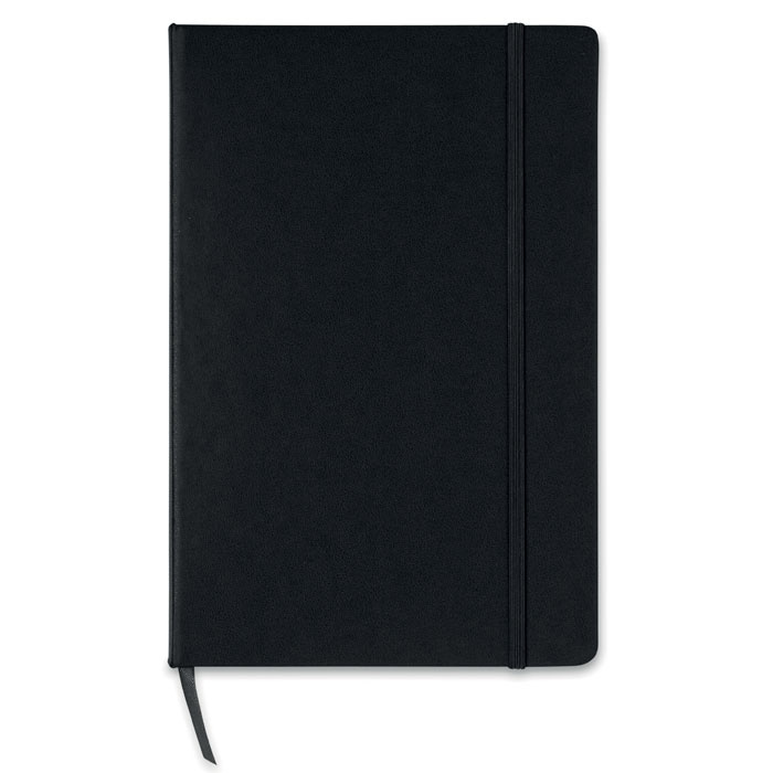 Notes reklamowy A5 w kartkę czarny Notes reklamowy A5 w kartkę czarny