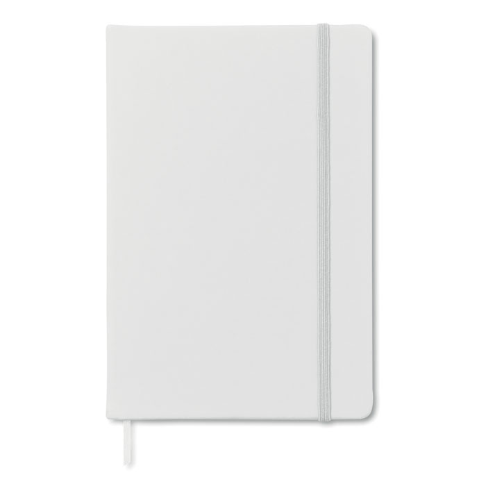 Notes reklamowy A5 w linie biały Notes reklamowy A5 w linie biały