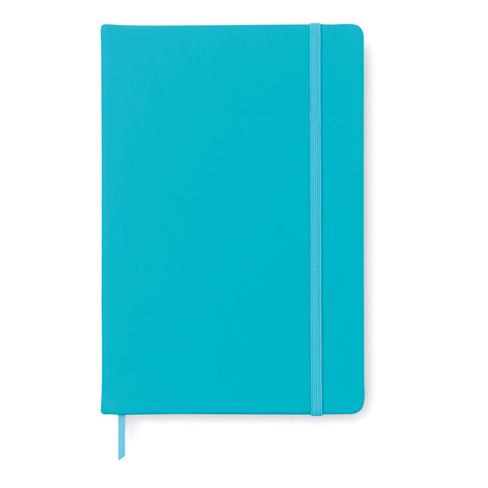 Notes reklamowy A5 w linie turkusowy Notes reklamowy A5 w linie turkusowy
