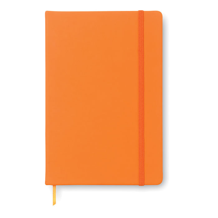 Notes reklamowy A5 w linie pomarańczowy Notes reklamowy A5 w linie pomarańczowy