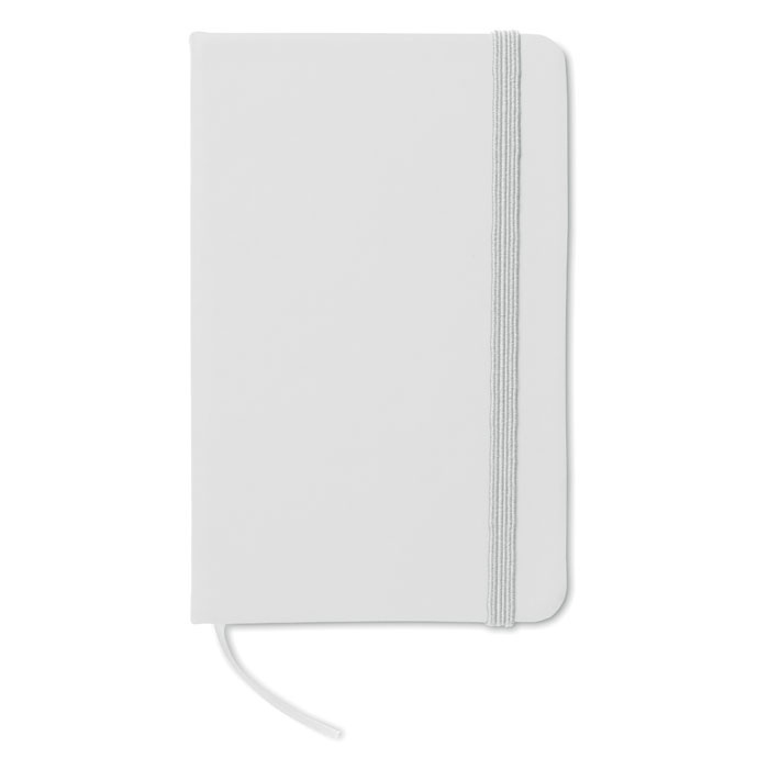 Notes reklamowy A6 w linie biały Notes reklamowy A6 w linie biały