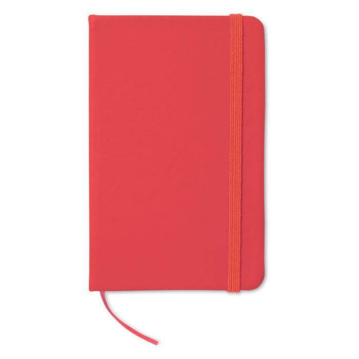 Notes reklamowy A6 w linie czerwony Notes reklamowy A6 w linie czerwony