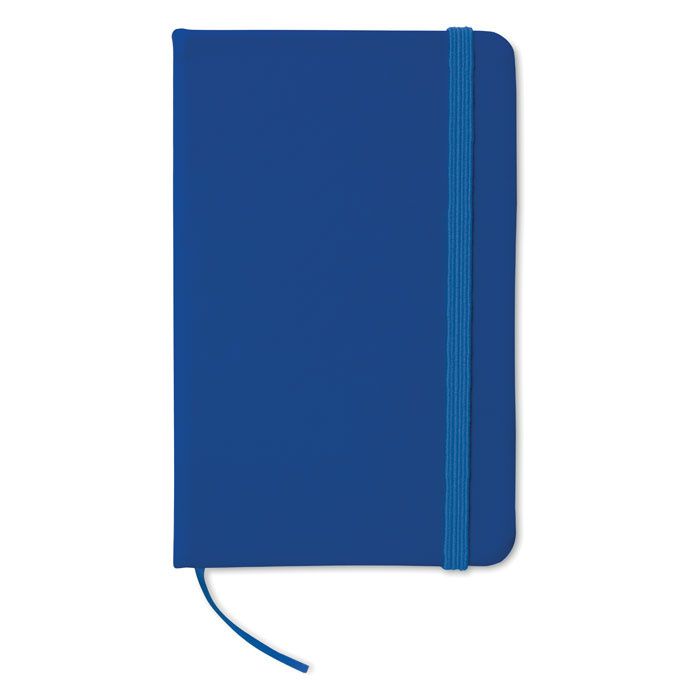 Notes reklamowy A6 w linie granatowy Notes reklamowy A6 w linie granatowy