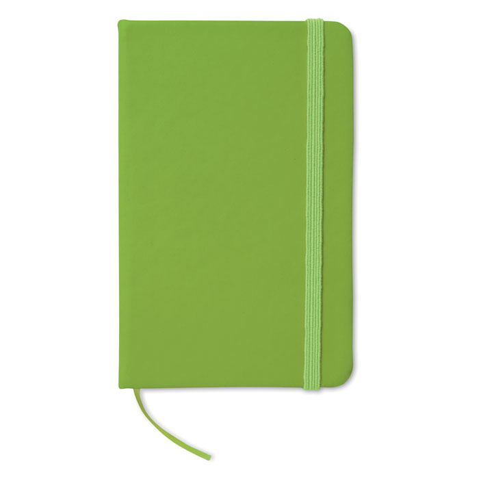 Notes reklamowy A6 w linie zielony Notes reklamowy A6 w linie zielony