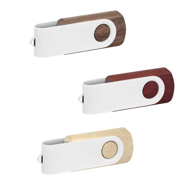 Pendrive USB drewniany twister Pendrive USB drewniany twister