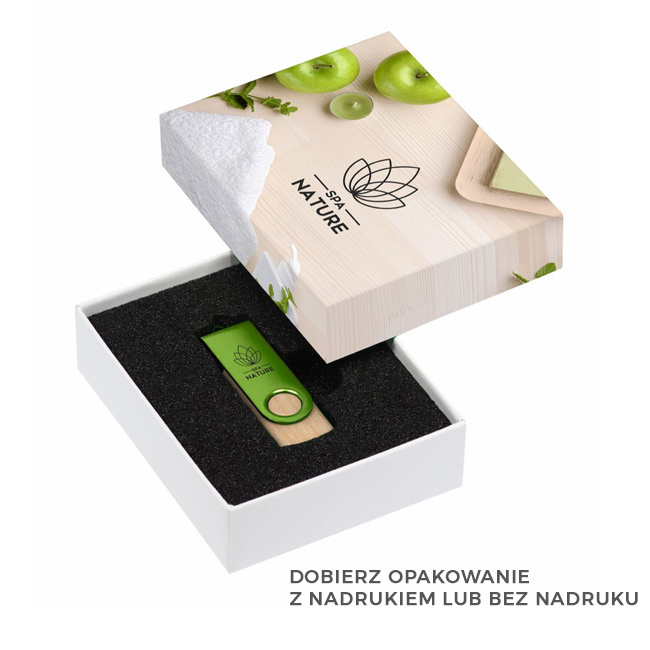 Pedrive eko prezentowy z nadrukiem Pedrive eko prezentowy z nadrukiem