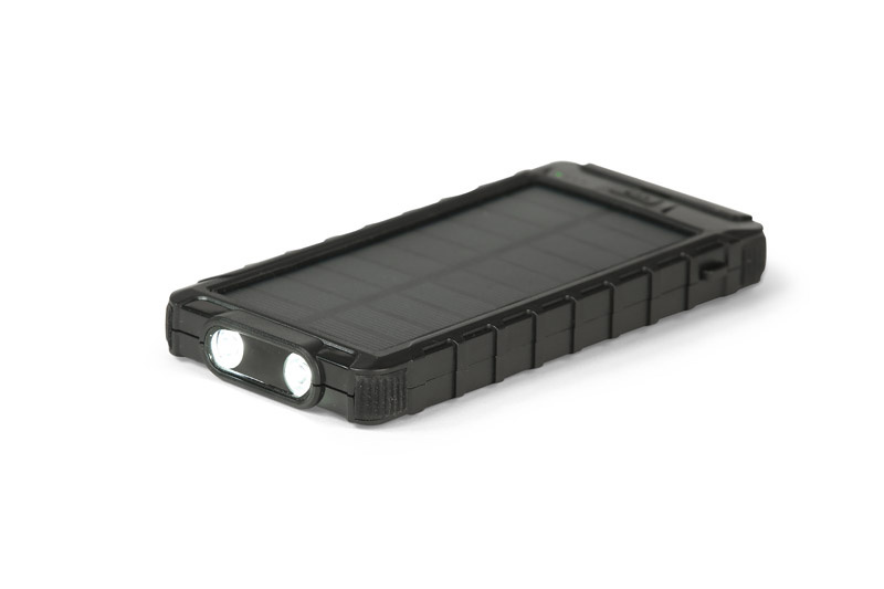 Powerbank solarny z latarką reklamowy Powerbank solarny z latarką reklamowy