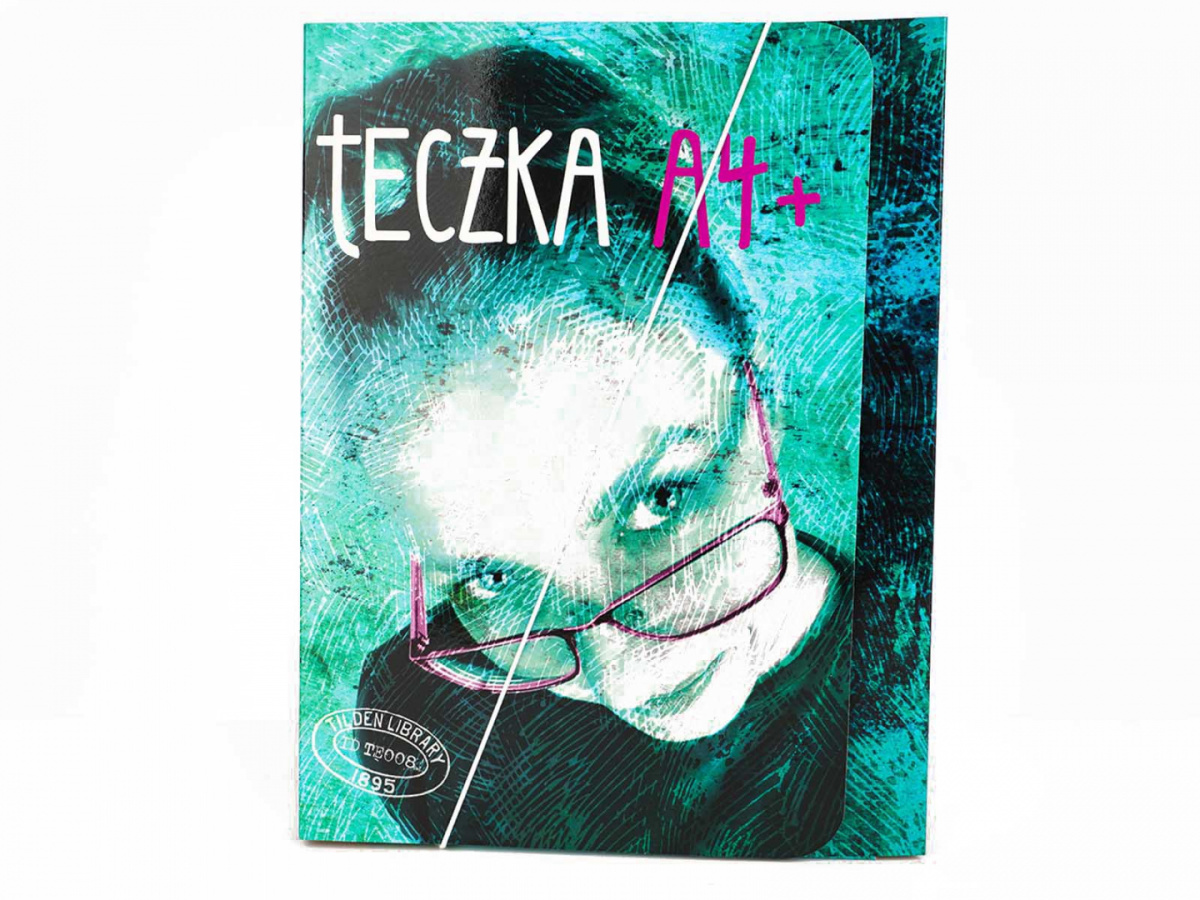 Teczka z 3 skrzydełkami i gumką Teczka z 3 skrzydełkami i gumką