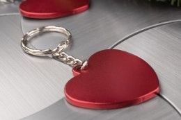 Brelok czerwone serce reklamowy