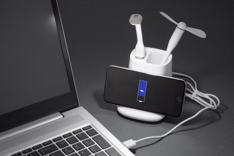 Przybornik z ładowarką indukcyjną (5W) BERGO II