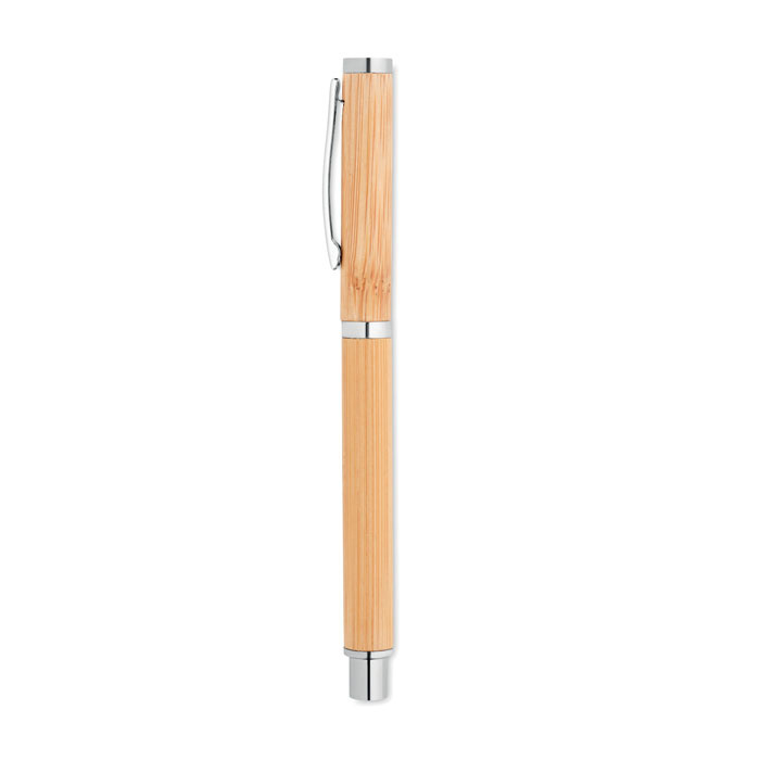 Długopis bambusowy z nadrukiem logo