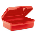 Lunchbox śniadaniówka z nadrukiem czerwona