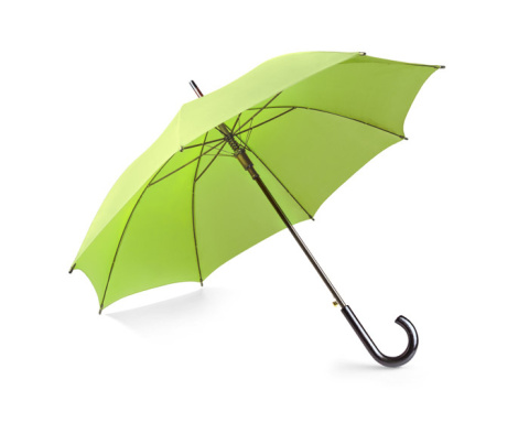 Parasol klasyczny z nadrukiem jasno zielony Parasol klasyczny z nadrukiem jasno zielony