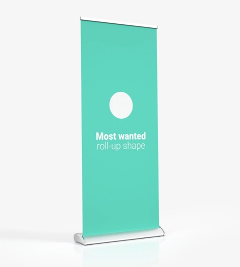 Rollup reklamowy łezka druk