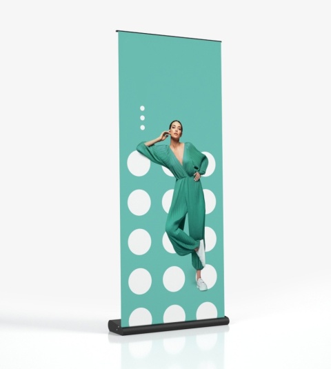 Rollup z nadrukiem premium black Rollup z nadrukiem premium black