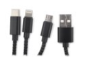 Kabel USB 3 w 1 LUX