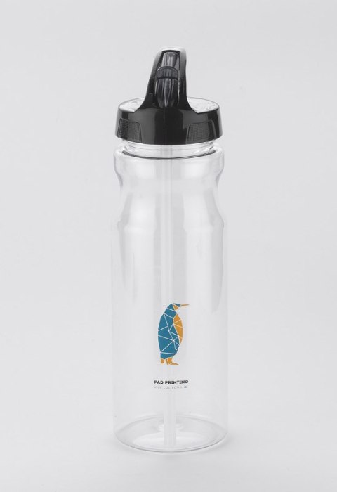 Bidon ze słomką z nadrukiem logo