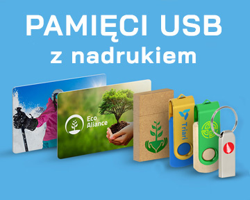 Pamięci USB pendrive z nadrukiem